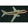 PEOPLES AIRLINES 727 AIRPLANE LG PIN
