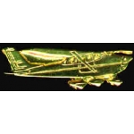 CESSNA 172 AIRPLANE GOLD CAST PIN