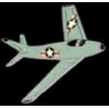 F-86 SABRE AIRPLANE PIN