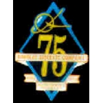 MCDONNELL DOUGLAS 75th ANNIVERSARY 1920-1995 PIN