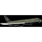 UNITED AIRLINES 777 AIRPLANE LG NEW PIN