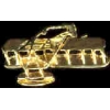 WRIGHT BROTHERS PLANE GOLD CAST PIN