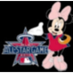 DISNEY MINNIE MOUSE ANAHEIM ANGELS 2010 ALL STAR GAME PIN