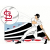 ST LOUIS CARDINALS HOME RUN PIN