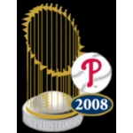 PHILADELPHIA PHILLIES 2008 WORLD SERIES CHAMPION TROPHY PIN