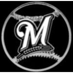 MILWAUKEE BREWERS LOGO CUT OUT PIN