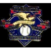 AMERICAN LEAGUE BASEBALL 100 YEAR 1901 2001 CHARTER PIN