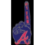 ATLANTA BRAVES FAN PIN