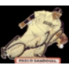 SAN FRANCISCO GIANTS PABLO SANDOVAL SIGNATURE ACTION PIN