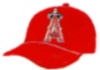 ANAHEIM ANGELS PIN TEAM CAP ANGELS PIN