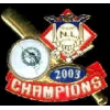 FLORIDA MARLINS NATIONAL LEAGUE 2003 CHAMPION PIN