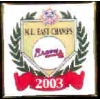 ATLANTA BRAVES 2003 NATIONAL LEAGUE EAST CHAMP PIN