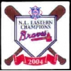 ATLANTA BRAVES 2004 NATIONAL LEAGUE CHAMP EASTERN