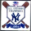 NEW YORK YANKEES 2004 AMERICAN LEAGUE CHAMPS EAST PIN