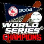 BOSTON RED SOX 2004 WORLD SERIES CHAMP PENNANT