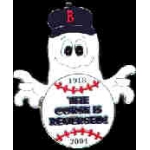 BOSTON RED SOX 2004 THE CURSE IS REVERSED BASE