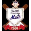 NEW YORK METS 2006 NL EAST DIV CHAMP PIN