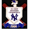 NEW YORK YANKEES 2006 DIVISION CHAMPION PIN