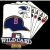 RED SOX 2008 WILD CARD PIN