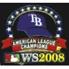 TAMPA BAY RAYS 2008 AMERICAN LEAGUE CHAMPS PIN