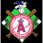 ANAHEIM ANGELS AMERICAN LEAGUE WEST 2009 CHAMP PIN