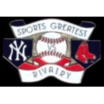 A SPORTS GREATEST RIVALRY NEW YORK YANKEES AND BOSTON RED SOX PIN