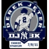 NEW YORK YANKEES DEREK JETER 3K PRIMARY WITH DATE PIN