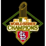 ST LOUIS CARDINALS 2011 WORLD SERIES TROPHY CHAMPION PIN