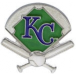 KANSAS CITY ROYALS PIN FIELD DIAMOND PIN