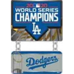 Los Angeles Dodgers 2020 World Series Championship Dangle Banner Pin 