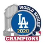 Los Angeles Dodgers 2020 World Series Champion Trophy Collector Pin