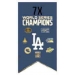 Los Angeles Dodgers Pin LOGOS World Series Championship Years Banner Pin