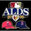 ANGELS RED SOX 2008 DIVISION MATCHUP PIN