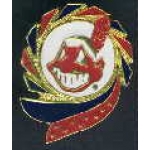 CLEVELAND INDIANS MVP SWIRL PIN