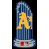 OAKLAND ATHLETICS WORLD SERIES TROPHY PIN