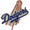 LOS ANGELES DODGERS TEAM LOGO PIN