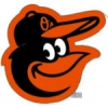 BALTIMORE ORIOLES PIN TEAM BIRD HEAD LOGO PIN