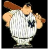 NEW YORK YANKEES BIG GUY BATTER PIN