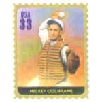 MICKEY COCHRANE BASEBALL LEGEND STAMP PIN