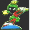 MARVIN THE MARTIAN PIN BASEBALL PLAYER MARVIN THE MARTIAN PIN