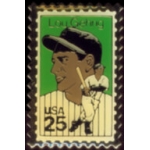 LOU GERHIG PIN STAMP PIN DX