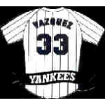 NEW YORK YANKEES JAVIER VASQUEZ TEAM JERSEY