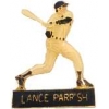 DETROIT TIGERS LANCH PARRISH PIN ACTION BAR PIN BY PETER DAVID