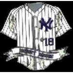 NEW YORK YANKEES JOHNNY DAMON JERSEY FRONT PIN