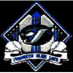 TORONTO BLUE JAYS DIAMOND BANNER PIN