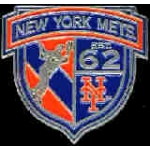 NEW YORK METS EST 62 CAST STYLE SHIELD PIN