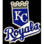 KANSAS CITY ROYALS TEAM LOGO PIN