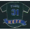 NEW YORK METS MIKE PIAZZA JERSEY PIN