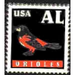 BALTIMORE ORIOLES STAMP PIN