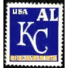 KANSAS CITY ROYALS STAMP PIN